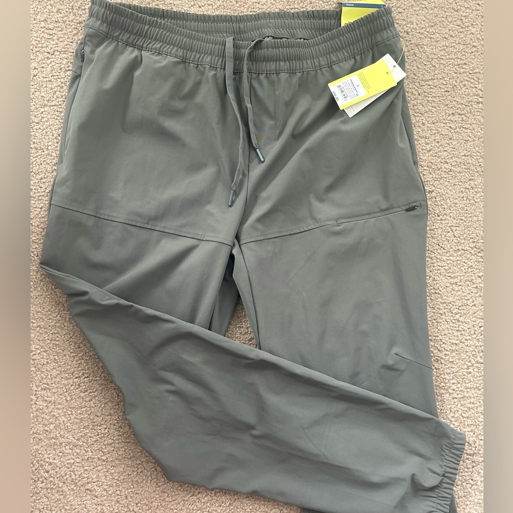 Men’s Joggers, L, Olive Green, BRAND NEW TAGS ON